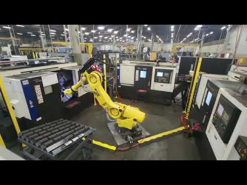 FANUC ROBOTICS R2000i Series Robotic Machine Tending Systems | Hillary Machinery Texas & Oklahoma (1)