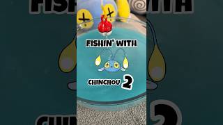 Fishing up a Pokémon from a Bandai bath toy! Sent to us by our sponsor @mecchajapan! #Pokemon
