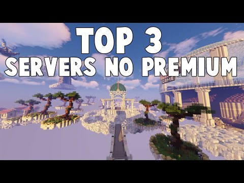 TOP 3 MEJORES SERVERS DE MINECRAFT 1.16.2 NO PREMIUM