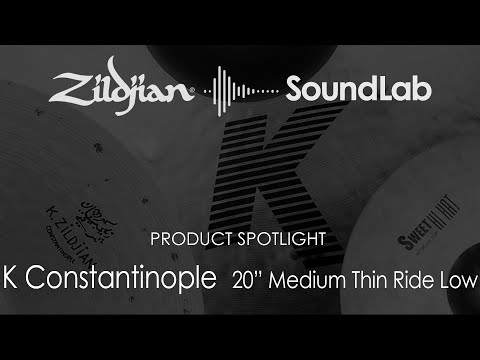 Zildjian K Constantinople Medium Thin Ride Low Cymbal, 20" image 4