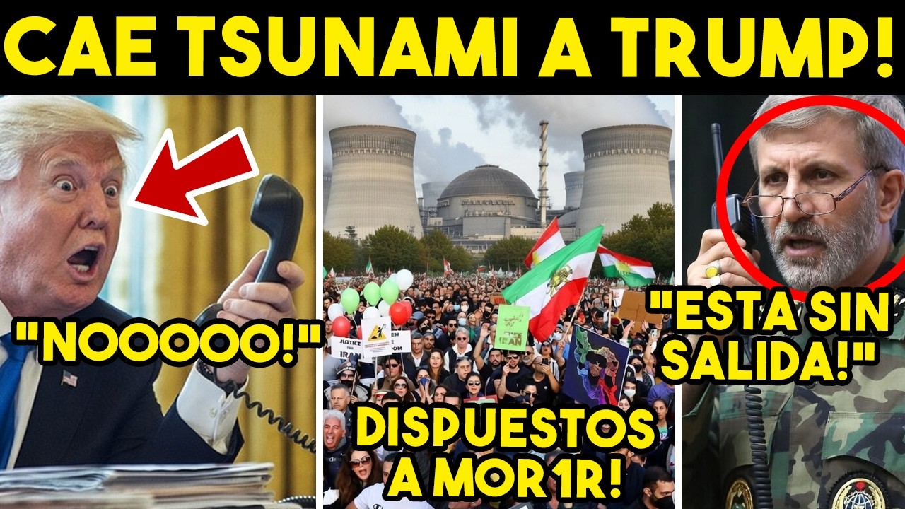 TRUMP EN SH0CK! ISRAEL ROMPE PACTO EU, IRAN SUELTA B0MBAZ0. TODO SE DESCOMPONE, NO LO PUEDE CREER