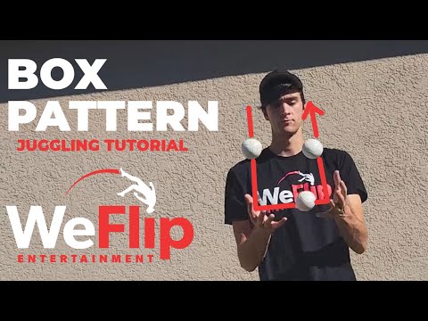 BOX PATTERN - 3 Ball Juggling Tutorial - Beginner/Intermediate