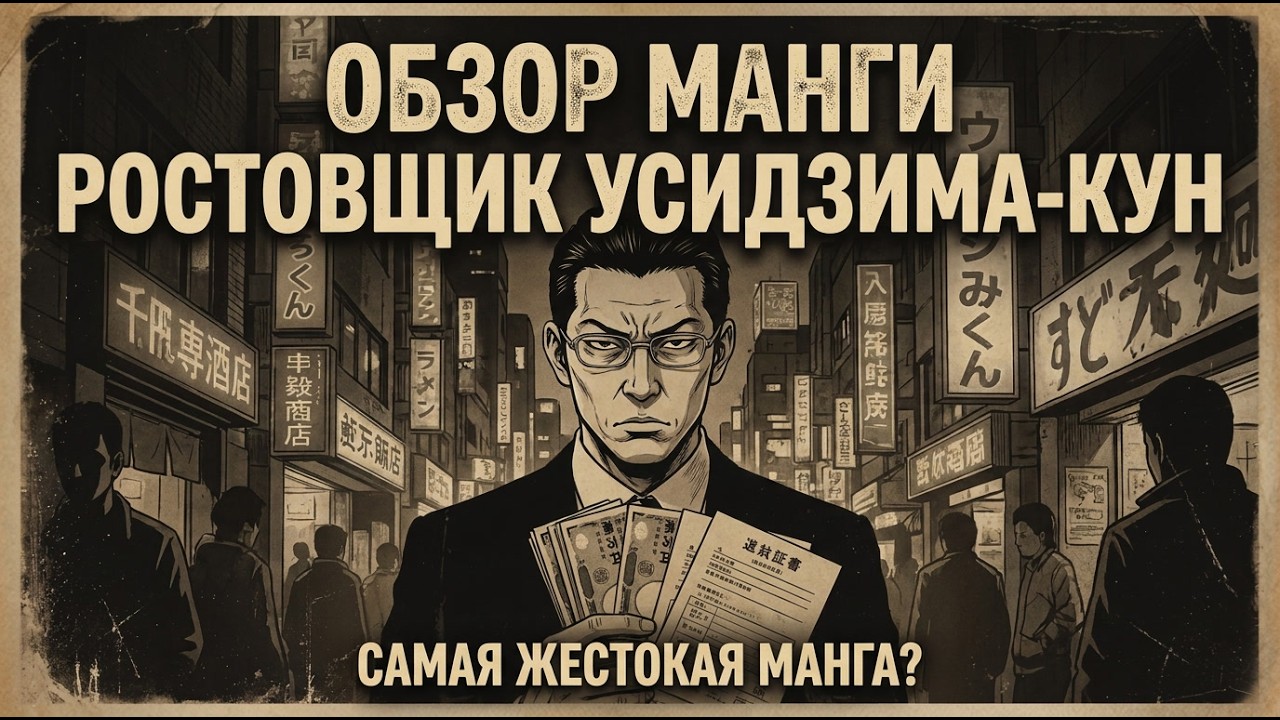 Манга про выбивание денег. "Ростовщик Усидзима-Кун" / лит.подкаст