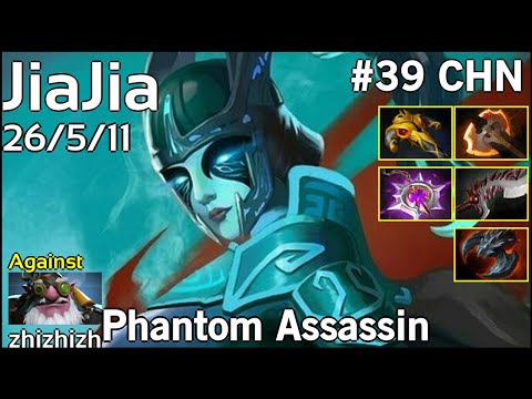 JiaJia plays Phantom Assassin!!! Dota 2 7.19
