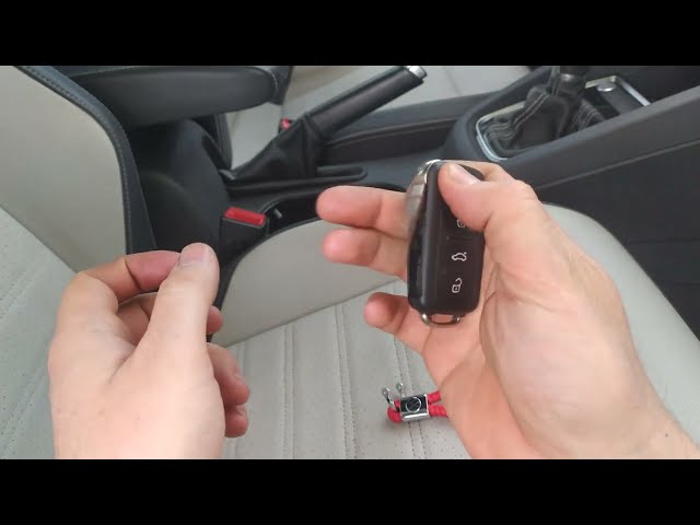 Как Поменять Батарейку В Ключе Фольксваген Тигуан 2015 Года