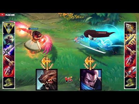 UDYR vs YASUO FULL BUILD FIGHTS | 18 LEVEL | 1v1 & League of Legends