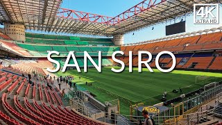 San Siro Milan Stadium Tour & Match - The Ultimate Experience - 🇮🇹 Italy [4K HDR]