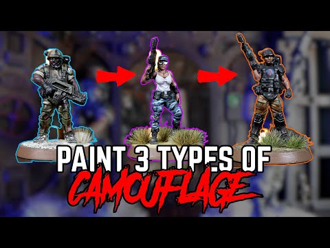 3 CAMOUFLAGE Variants - Perfect for Imperial Guard