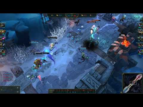 Kindred crushes Pyke's dreams between their lamb thighs