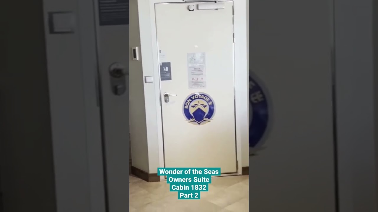Wonder of the Seas - Cabin 1832 - Video 1