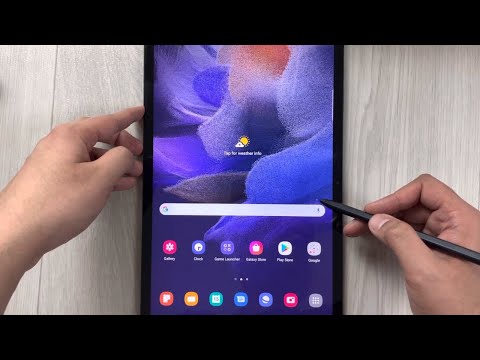 How to Take A Screen Shot in Samsung Galaxy Tab S7 FE - Easy Way
