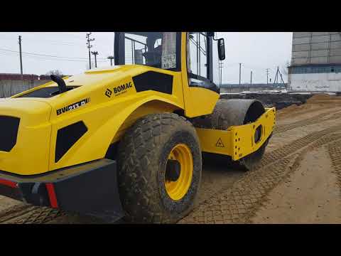 Обзор грунтового катка Bomag BW 213 D 12 тонн