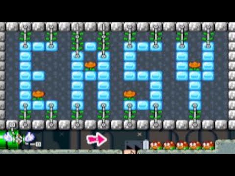 Speedrun(3): 1=easy,2=med,3=hard by Jenny - SUPER MARIO MAKER - NO COMMENTARY 1AV