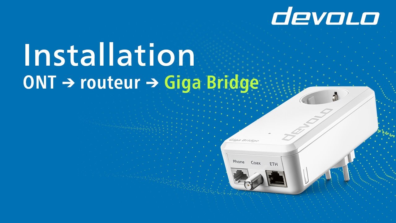 devolo Giga Bridge Phoneline Telephone set