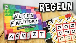 ALTER FALTER (Dieses Quiz kannste knicken) - Spielregeln TV (Spielanleitung Deutsch) - DENKRIESEN