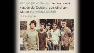 Quisiera~ CNCO ft Abraham Mateo ❤(Ballad Remix)