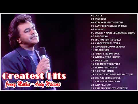 Johnny Mathis Greatest Hits Full Album - Johnny Mathis Best Songs 2021