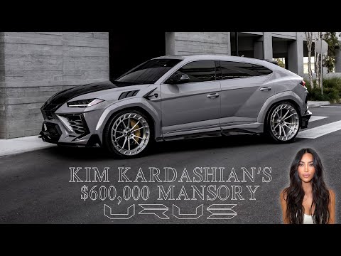 Kim Kardashian lleva su Lamborghini Urus personalizado a dar un paseo