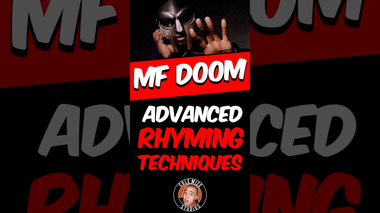 MF DOOM's crazy rhyming techniques #mfdoom #rap #colemizestudios #rhymes