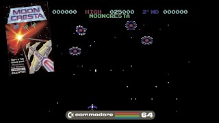 Commodore 64 Games - Moon Cresta