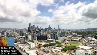 Brisbane Weather 20 Dec 2024 Time Lapse