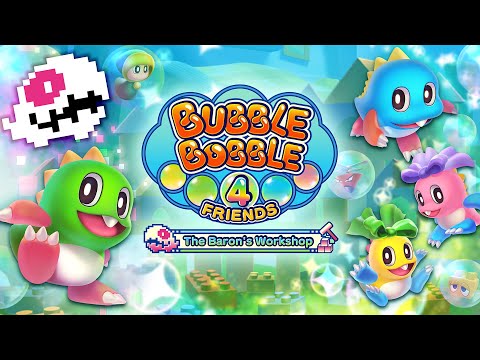 Steam【Bubble Bobble 4 Friends: The Baron's Workshop】Trailer / 【バブルボブル 4 フレンズ すかるもんすたとワークショップ】 thumbnail