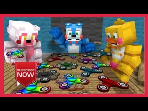 FNAF Monster School: Fidget Spinner Challenge! - Minecraft Animation