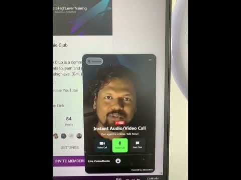 Want to video chat with your website site visitors or your community members? Check out latest video