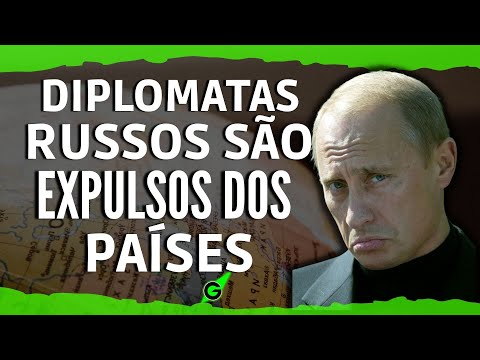 DIPLOMATAS RUSSOS SÃO EXPULSOS DOS PAÍSES - GEOBRASIL {PROF. RODRIGO RODRIGUES}