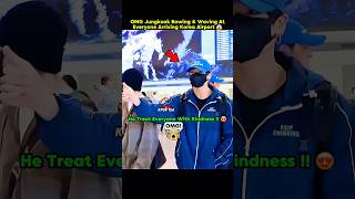 Jungkook Wave At Fans😱Bowing Korea Airport Return #bts#btsarmy#btsshorts#jungkook#taehyung#taekook