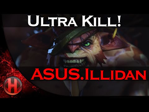 Ultra Kill by ASUS.Illidan vs. BU Dota 2