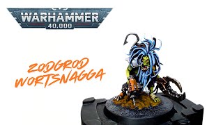 How to paint Zodgrod Wortsnagga from Warhammer: 40k