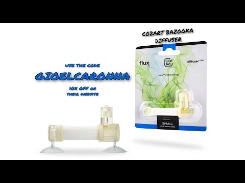 CO2Art Bazooka in action - Best diffuser