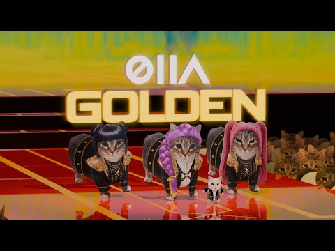 OIIA CAT x GOLDEN (KPop Demon Hunters Scene)