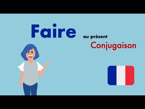 Verbe FAIRE au présent | verbos en francés| Learn French | Aprende Francés
