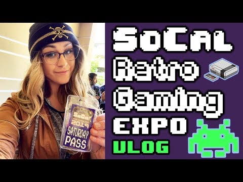 SoCal RETRO GAMING EXPO 2019 VLOG