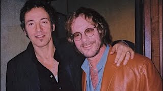 Warren Zevon &amp; Bruce Springsteen in the studio recording “Disorder In The House” December 2002