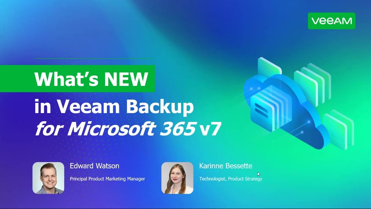 What’s NEW in Veeam Backup for Microsoft 365 v7 video