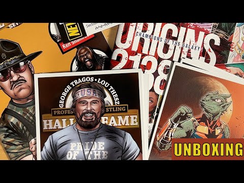 Tragos/Thesz Hall of Fame 3 & Origins 2138 Unboxing Filsinger Games Legends of Wrestling Champions