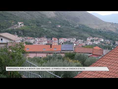 Water emergency in Monte San Giacomo, Mayor D'Alto speaks out.