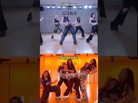 Good Thing Choreo Final vs Demo #idle #soyeon #miyeon #shuhua #yuqi #minnie