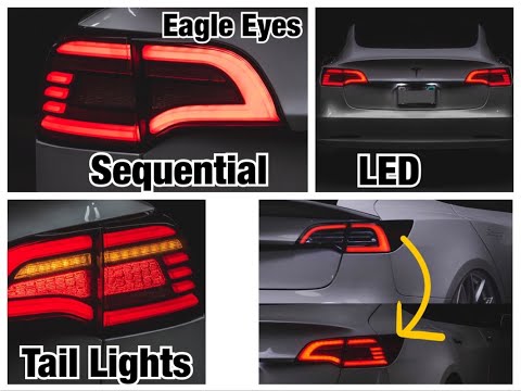 Tesla Model 3 & Y: Eagle Eyes Sequential LED Tail Lights Installation Guide