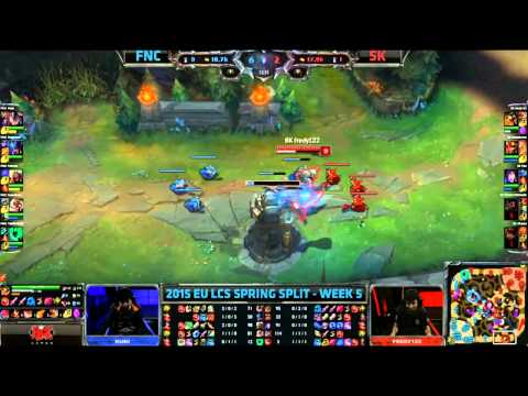 EU LCS Woche 5 Tag 1 - Fnatic vs SK Gaming