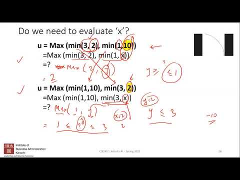 IBA: Intro to AI - Lecture 9 - Alpha Beta pruning in Adversarial search