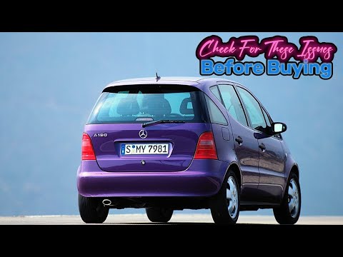 The sad story of the Mercedes-Benz A-Klasse (W168)