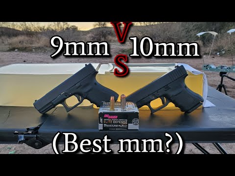 9mm VS 10mm Ballistics Gel Test