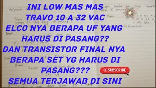 Download lagu RUMUS PERHITUNGAN POWER AMPLI||10 A 32 VAC||MENJAWAB PERTANYAAN mp3