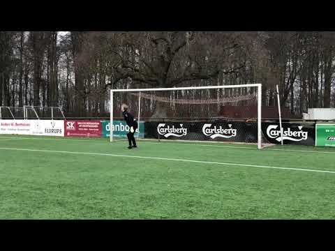 Goalkeeper Training with Danish National Team Keeper; Oliver Christensen from Odense boldklub