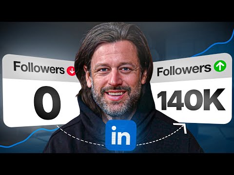 How I Grew My LinkedIn From 0 to 140k Followers in 2 Years