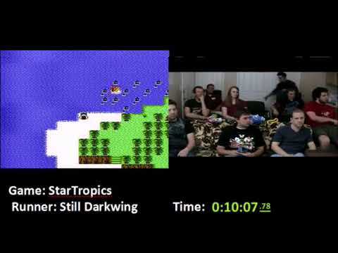 StarTropics (Any%) by Darkwing_Duck in 1:18:36 - SGDQ 2011